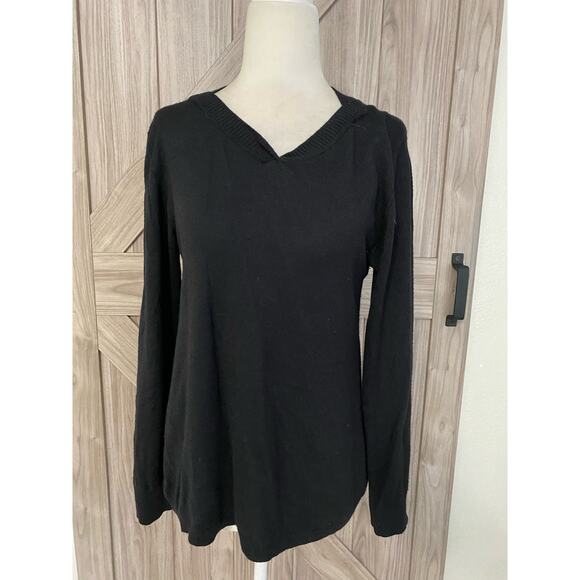 One day black size 46, Silk and cashmere sweater - Picture 1 of 7